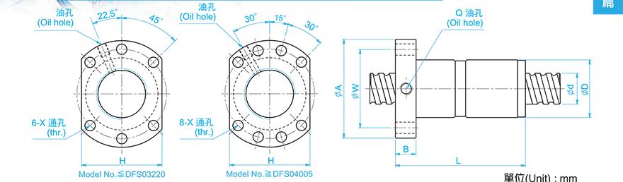 TBI DFS04020-2.8 tbi进口滚珠丝杠代理商